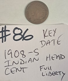 1908-S Indian Head Cent