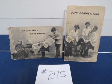 2 - Barber Shop Postcards