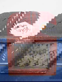 Rare Occupational Tintype - Carpenter with Tools