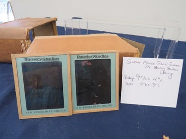 Silent Movie Glass Slides (24)