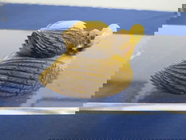 Netsuke Two Swans Milowyuki Contemporary