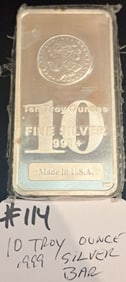 10 oz Silver Bar