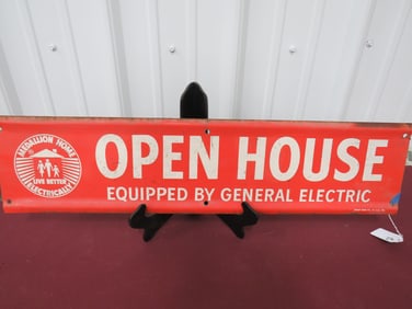 Metal OPEN HOUSE Sign