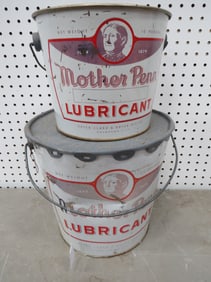 2-Mother Penn Lubricant Tins