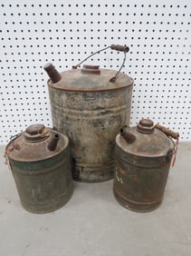 3-Kerosene Cans