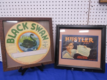 2?Framed Fruit Labels