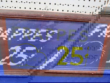 Framed Frappe?s Sign 25?