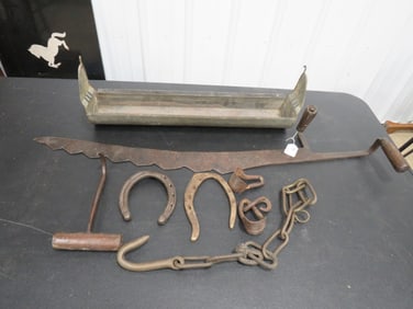 6pc Metal Misc. Items