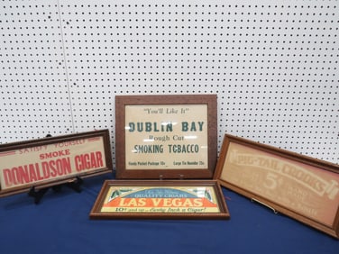 4?Framed Advert. Signs