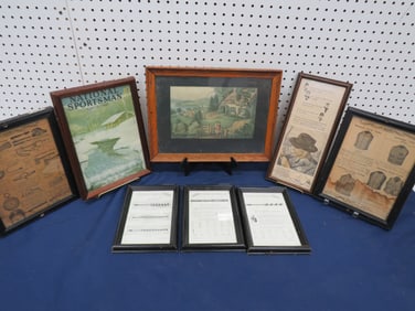 Framed Advertisiements