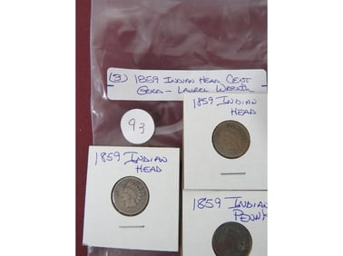 1859 Indian Head Cent