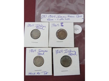 1864 Indian Head Cent