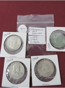 (4) Franklin Half
