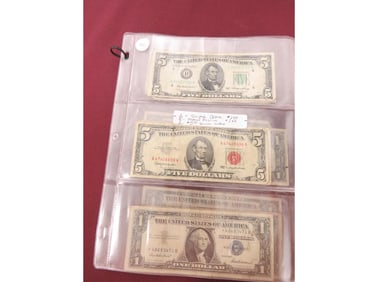 (6) Silver Cert. $1.00