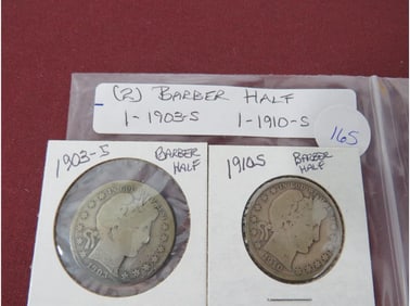 (2) Barber Half