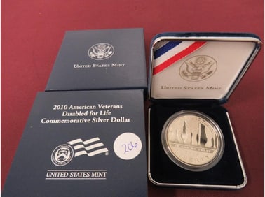 2010 American Veterans Disabled for Life Com. Silv