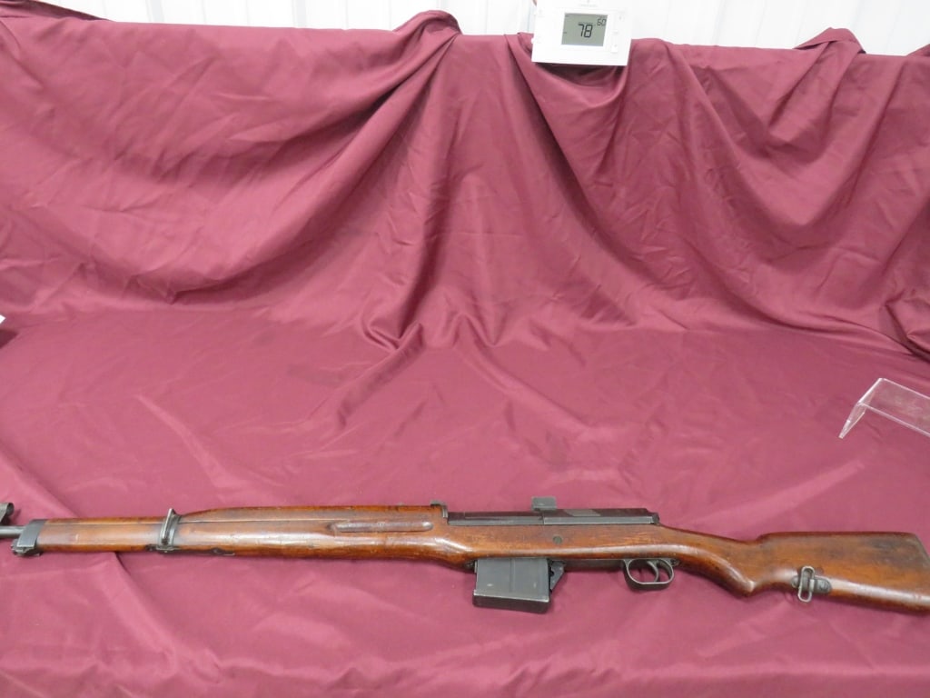 Egyptian Hakim 7.9mm Semi-Auto Rifle: w/ Mag. Serial Number: 1990PAOAA