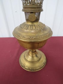 Antique Aladdin Brass Kerosene Lamp Model 7