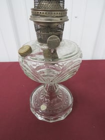 Aladdin Kerosene Washington Drape Clear Glass