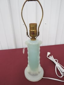 Aladdin 1935 Alacite White with Teal Luster