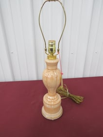 Aladdin Alacite Peach Lustre Lamp
