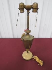 Aladdin Brass Table Lamp Trophy Style