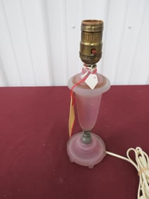 Aladdin G-1 All Purple Satin Boudoir Lamp