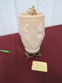 Aladdin Dancing Ladies Alacite Urn Lamp