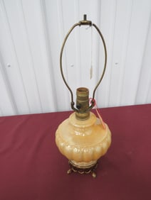 Aladdin Alacite Bronze Electric Lamp Iridescent