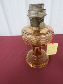 Aladdin Washington Drape Plain Stem Oil Lamp