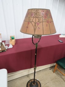 Aladdin Original Art Deco Kerosene Floor Lamp W/ Org