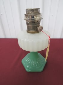 Aladdin Corinthian White Over Jade Green Moonstone