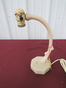 Aladdin Art Deco Alacite Opalescent Desk Lamp