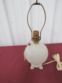 Mantle Lamp Co. Opal Lamp Quilted Footed Pattern