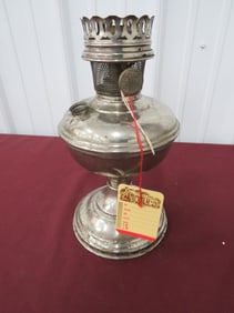 Aladdin Nickel Plated Oil Lamp