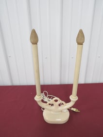 Aladdin Alacite Glass Electric Lamp