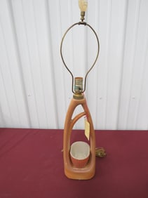 Aladdin Mid-Cent Art Deco w/Bowl Insert and Finial