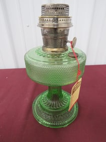 Aladdin Green Colonial Lamp
