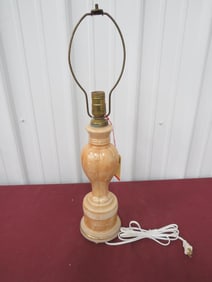 Aladdin Alacite Peach Luster Table Lamp