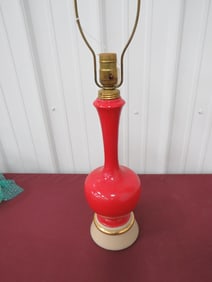 Aladdin Red Table Lamp