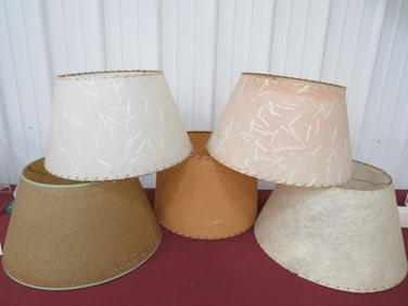 (5) Lg. Floor Lamp Shades