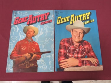 (2) Gene Autry Comics 1946 #28 1949 #26