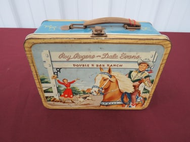 Vintage Roy Rogers And Dale Evans Lunch Box