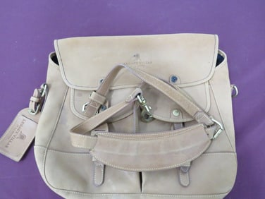 Genuine Leather Man's Messenger Bag
