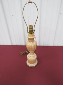 Aladdin 1949 Alacite Peach Lustor Lamp