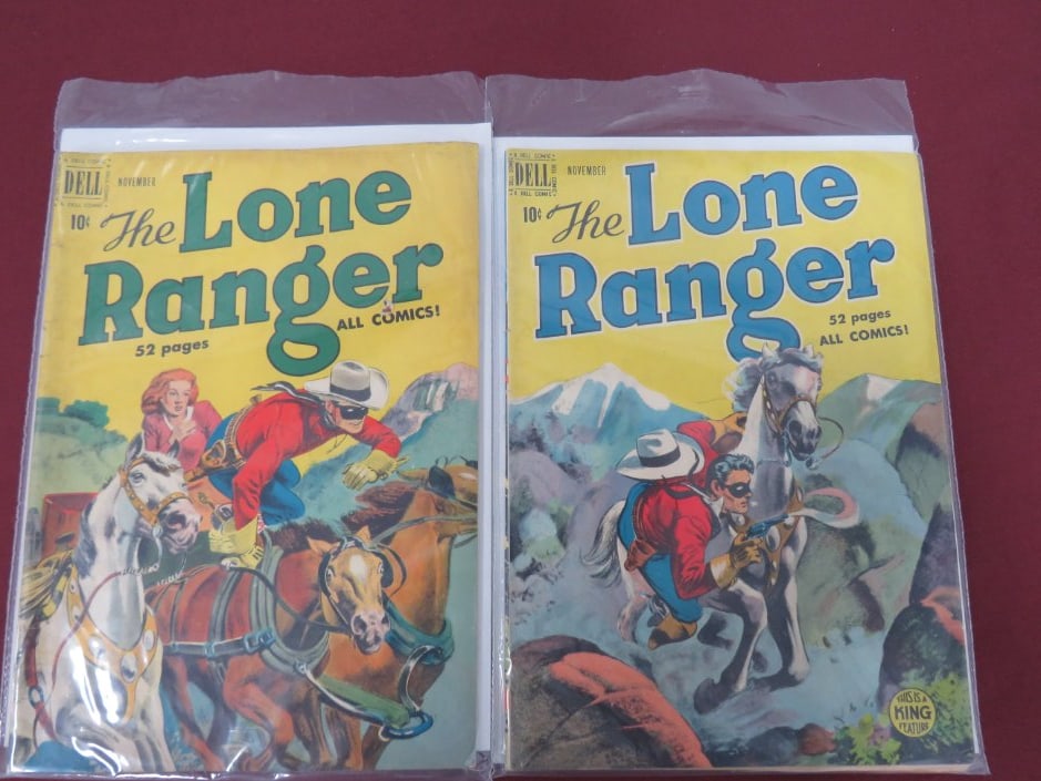 (2) Lone Ranger Comics #29 And #17 - 1950 (1 of 5)