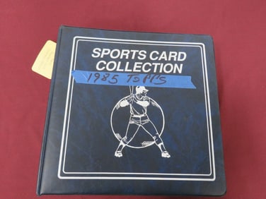 1985 Full Baseball Card Album Topps