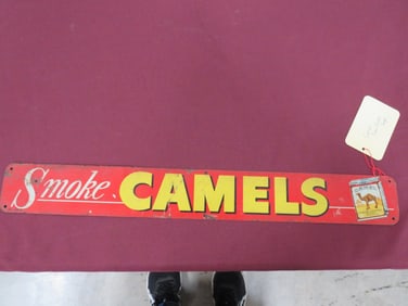 Camel Cigarettes Metal Door Push