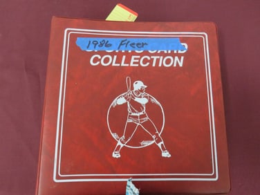 Album Of 1986 Fleer Baseball Cards