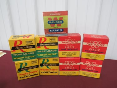 9-Ammo Boxes Winchester-Remington